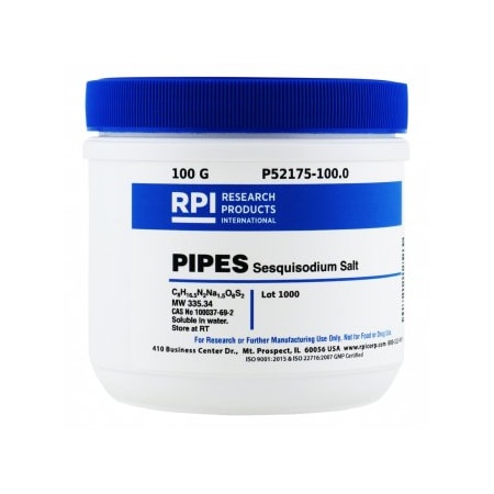 Rpi PIPES Sesquisodium Salt, 100 G P52175-100.0